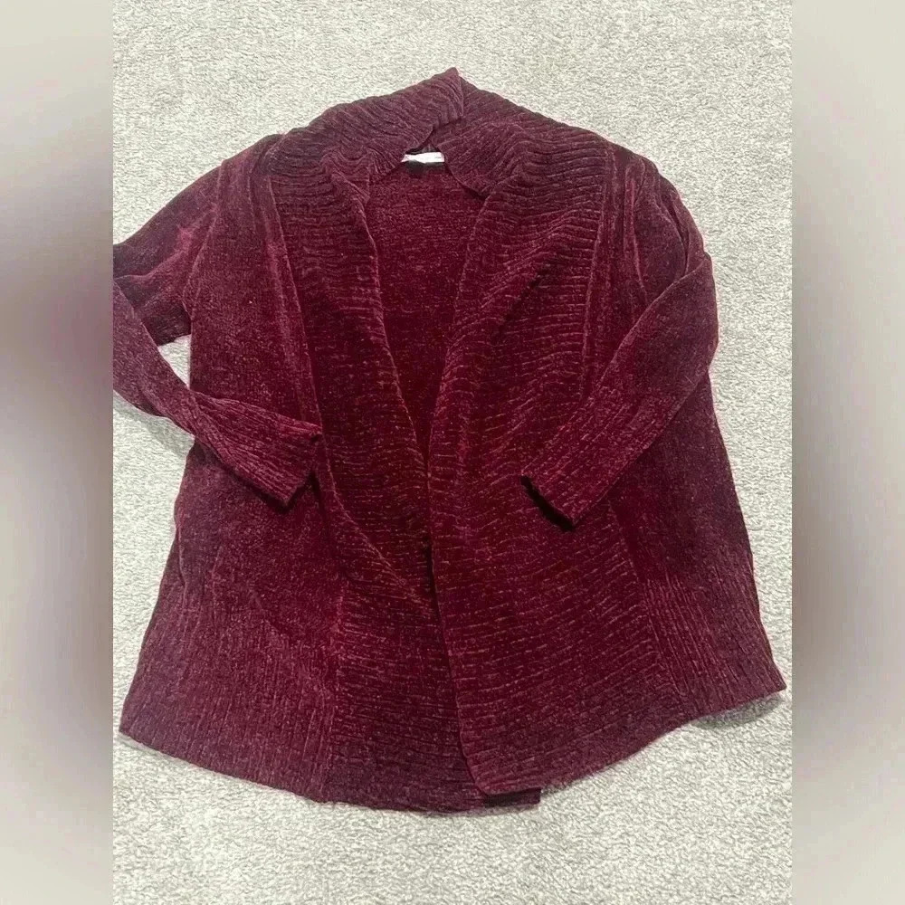 Women’s size‎ small Seven7 chenille open front cardigan